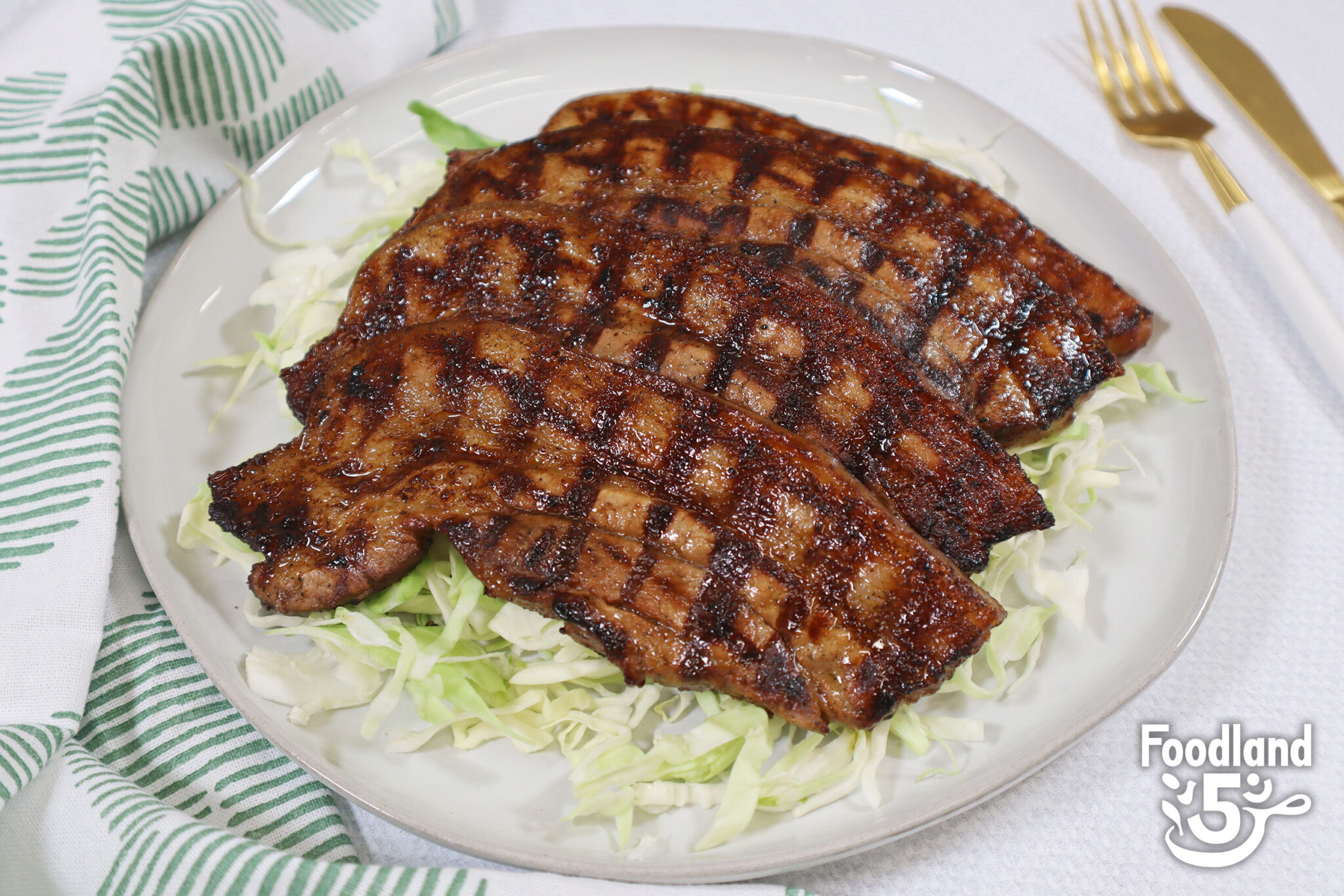 Grilled BBQ Pork Belly Foodland Super Market