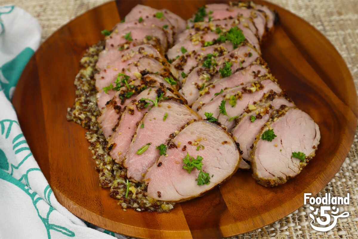 Honey Dijon Garlic Roasted Pork Tenderloin – Foodland Super Market